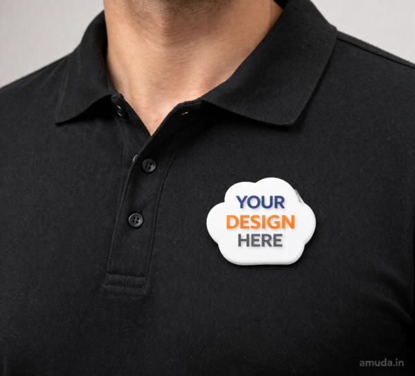 customized magnetic name badge
