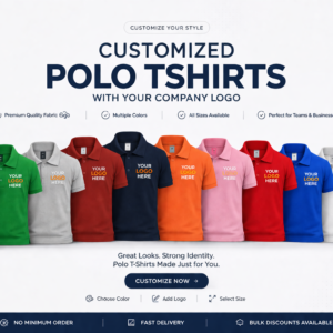 customized corporate polo t shirt | custom logo polo t shirts for corporate gifting