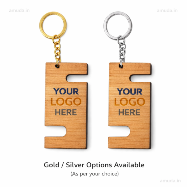 custom printed mobile stand keychain for gifting & branding