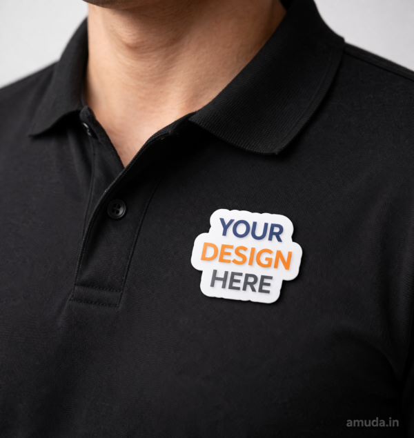 customized magnetic name badge