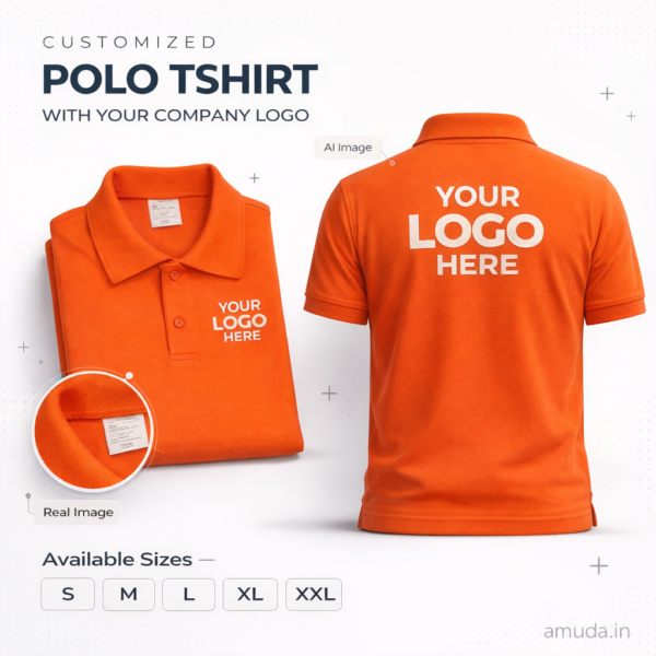 customized corporate polo t shirt | custom logo polo t shirts for corporate gifting
