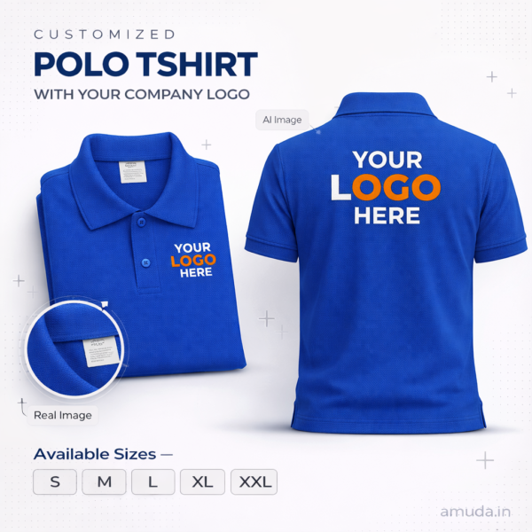 customized corporate polo t shirt | custom logo polo t shirts for corporate gifting