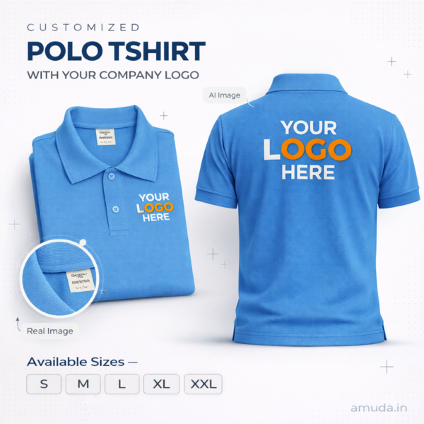 customized corporate polo t shirt | custom logo polo t shirts for corporate gifting